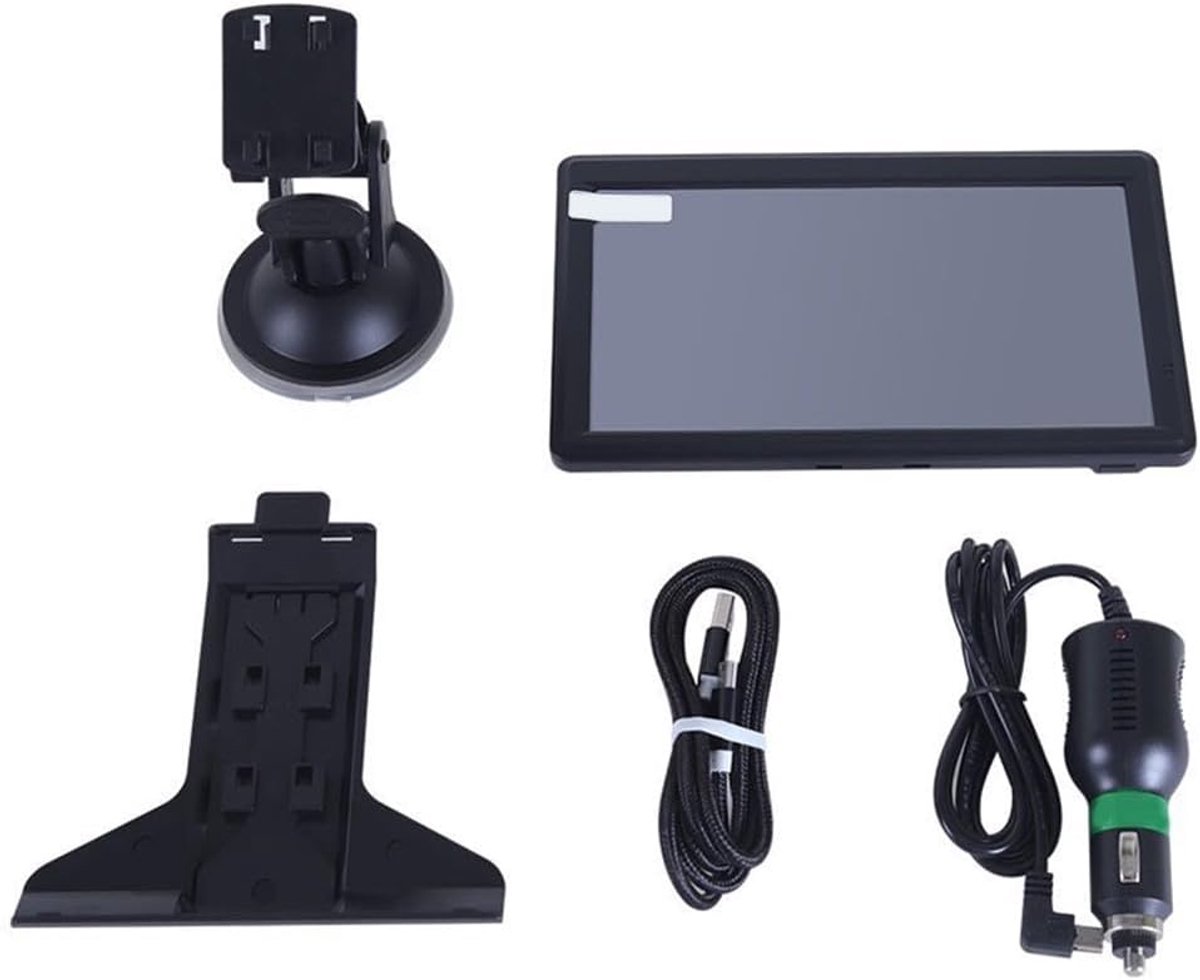 GPS Navigator - Navigatiesysteem Auto - Europa Navigeren - HD Touchscreen - 7 Inch - Zwart – foto 5