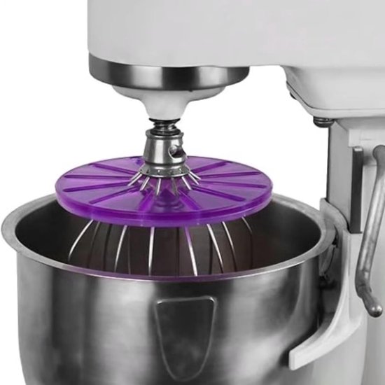 Mixer Spatbeschermer - Keuken Accessoire - Bakken en Koken - Niet-kras Bevestiging - 14.5 cm - Paars — afbeelding 5