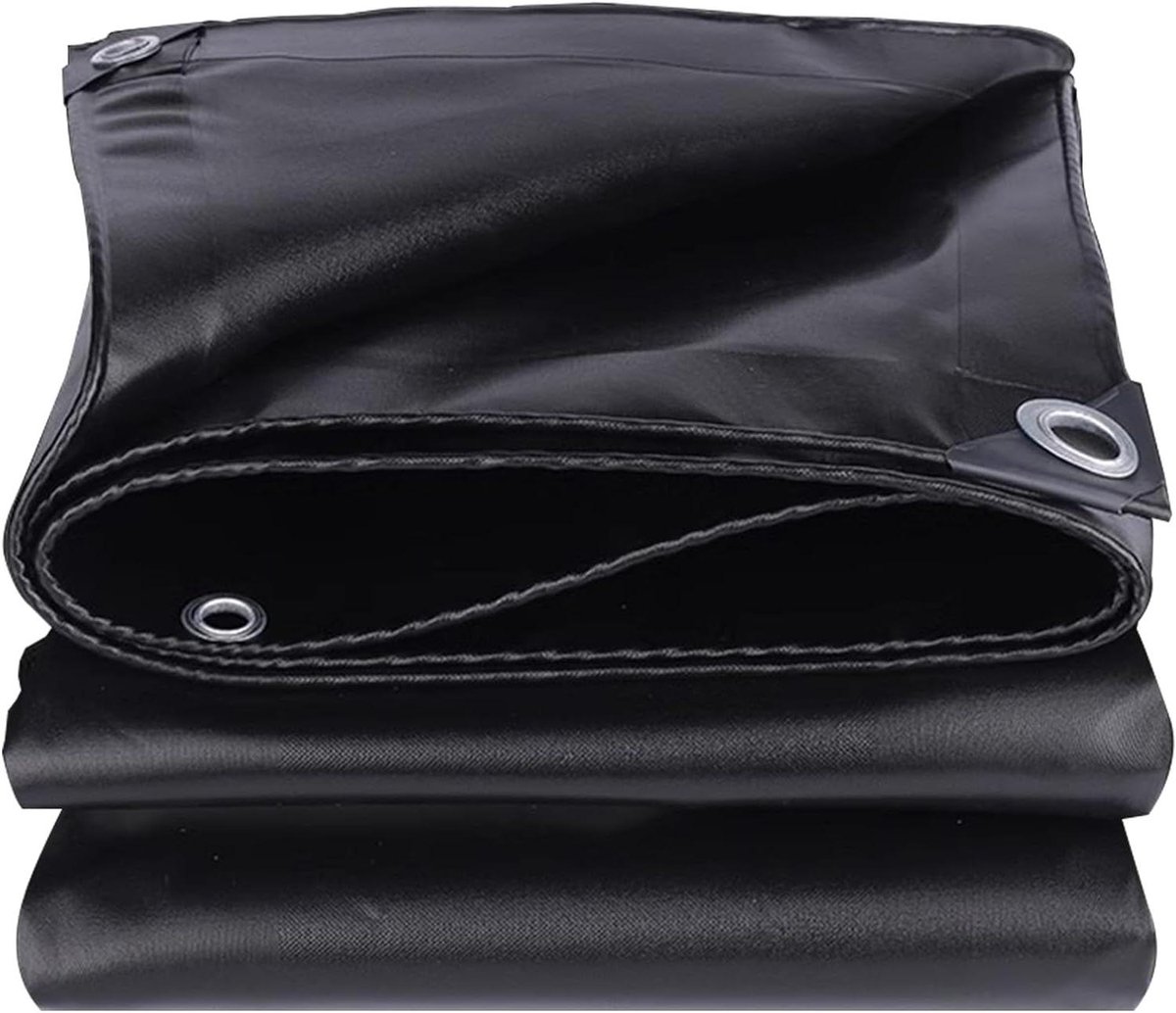 Afdekzeil - Grondzeil Tentzeil - Bescherming Buiten - Zwaar PVC 500g/m² - 1.2x1.2m - Naturel
