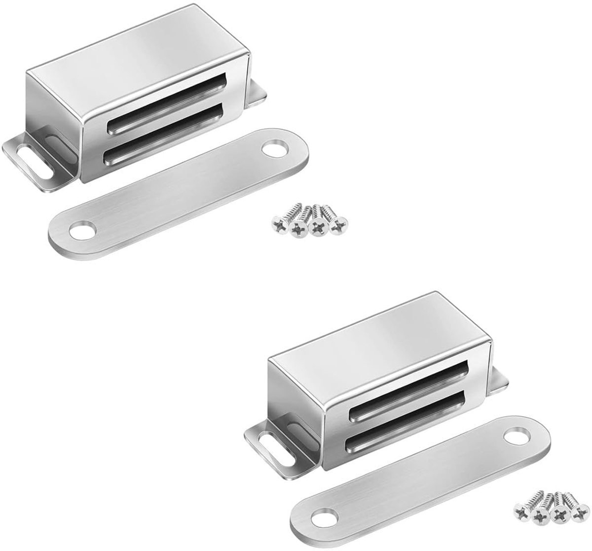 Dailygoods - 2-Pack Magnetische Deurvergrendeling voor Veiligheid