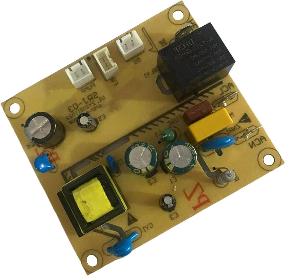 Energiebeheer Module - Water Dispenser Control Board - Huishoudelijk Gebruik - Overbelasting & Hitte Bescherming - 7.5 x 6.7 cm