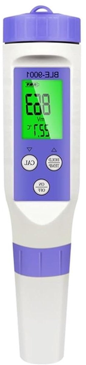 Waterkwaliteit Tester - ORP Monitor - Drinkwater Controleren - APP Bediening - IP67 Waterdicht - Grijs