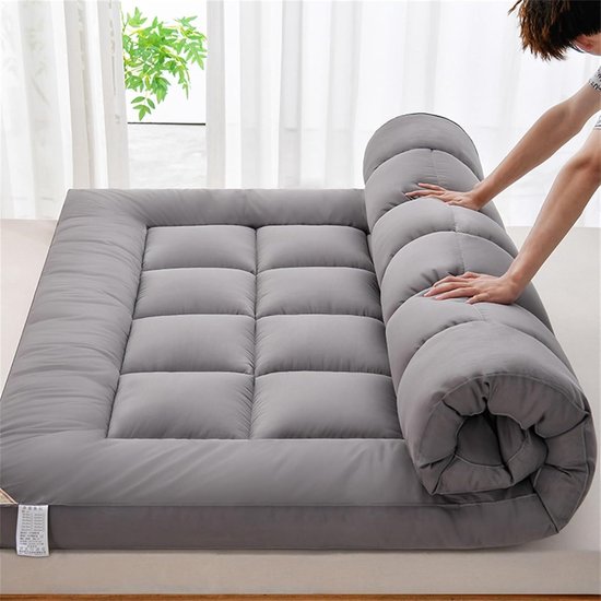 Japanse Futonmatras - Gastenbed Vloermatras - Comfortabel Slapen - Draagbaar Opvouwbaar Ontwerp - Niet Gespecificeerd - Niet Gespecificeerd — afbeelding 5