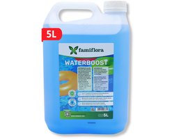Famiflora Waterboost vloeibaar 5L - tegen troebel water! - Verwijdert troebel water volledig zodat je direct kan genieten van kristalhelder water