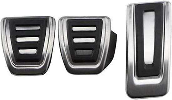 Pedaalhoezen Auto - Pedaal Covers Pedaalkappen - Verbeter Rijervaring - Antislip Ontwerp - 1 Stuks - Zilver — afbeelding 4