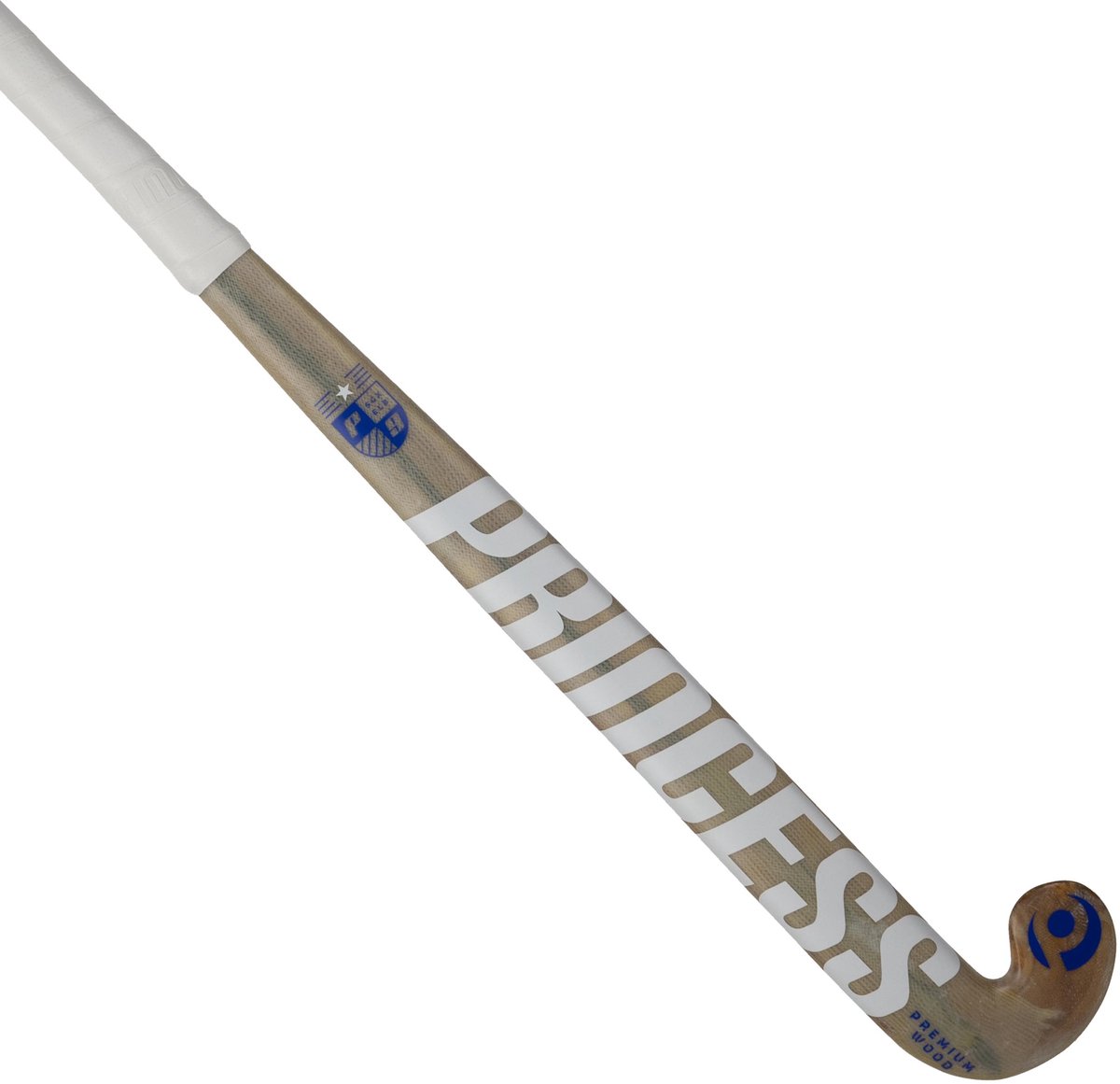 Princess Premium Wood 9 STAR Indoor SGX-ELB White/Silver Senior Hockeystick