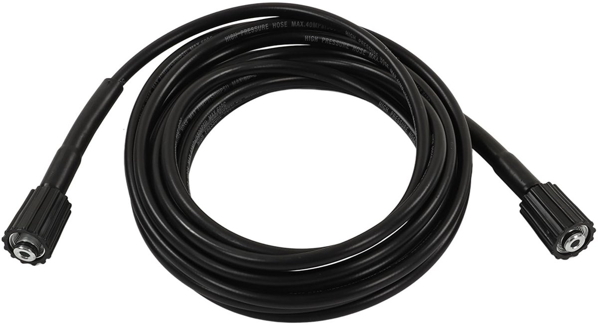 Dailygoods- Hogedrukreinigerslang 9 Meter - Autowasslang - Verlengpijp - Quick Connect Plugs - Veelzijdig Gebruik - Ideaal voor Auto's en Vloeren - Reinigingsslang