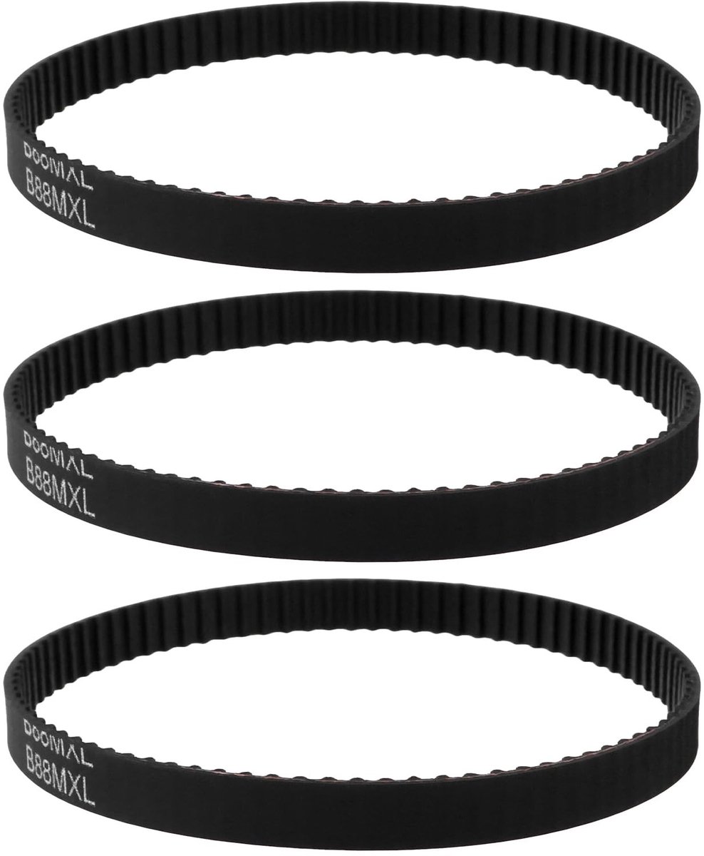 Dailygoods - Set van 3 Vervangende Riemen voor Rock Tumbler