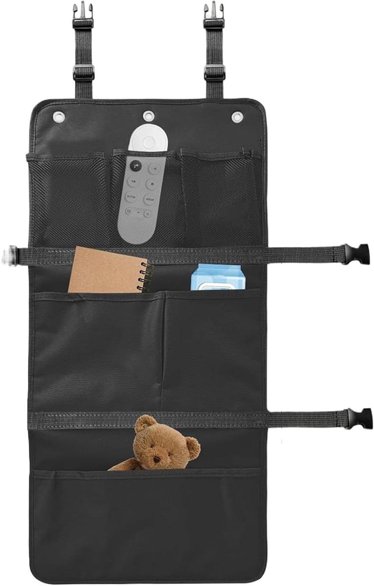 Ladder Beschermhoes - Bed Ladder Sleeve - Veilig Klimmen - Verstelbare Gespen - 80x38 cm - Grijs