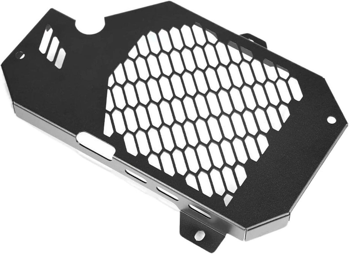 Motorfiets Radiator Grille - Radiatorbeschermer Motorkap - Motor Beschermen - Fijn Vakmanschap - 1 stuk - Zwart