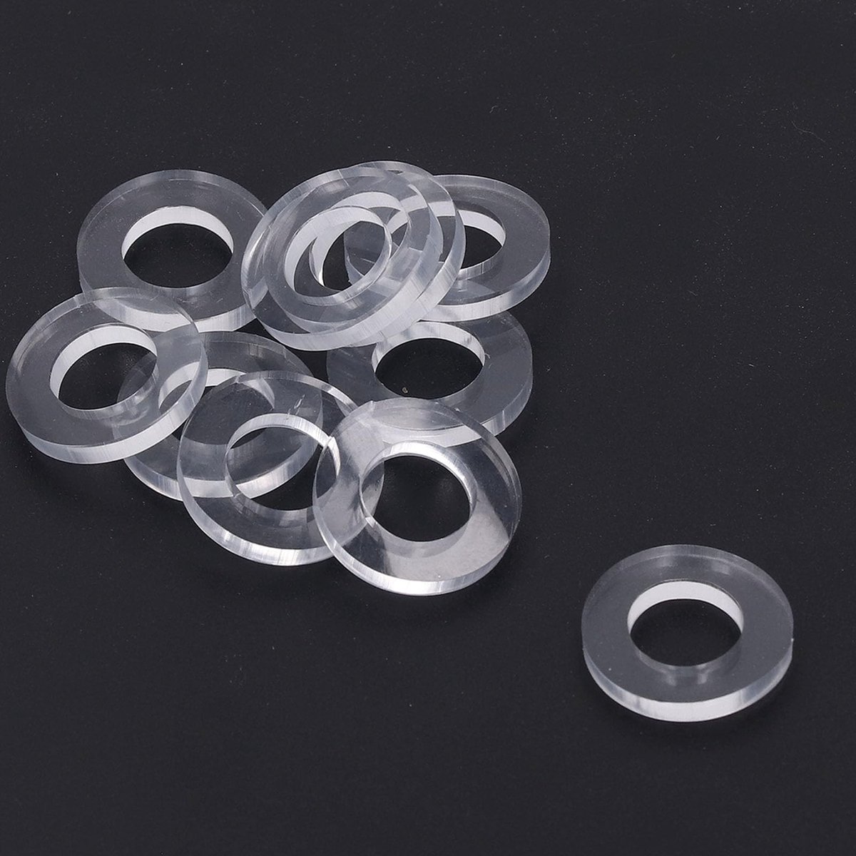 Dailygoods - Siliconen O-Ringen - Adapter Ringen - Druk- en Corrosiebestendig - Standaardgrootte - Goede Afdichting - Voor Frisdrankmachine - Kleur #711