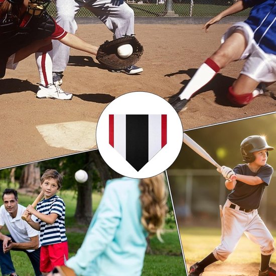Slagmat Honkbal - Trainingsmat Softbal - Sport Training - Antislip Ontwerp - 43x43cm - Niet gespecificeerd — afbeelding 2