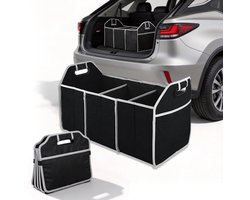 Kofferbak Organizer - Opvouwbare Tas - Auto Opbergen - Waterdicht & Stevig - Compact Opvouwbaar - Zwart