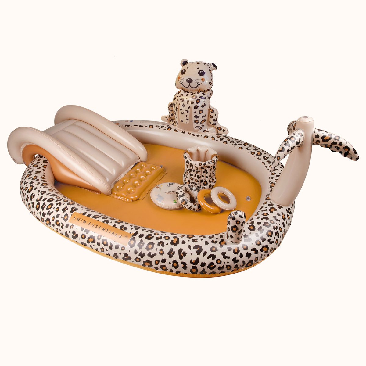 Swim Essentials Speelzwembad Panterprint, 203x183x89cm
