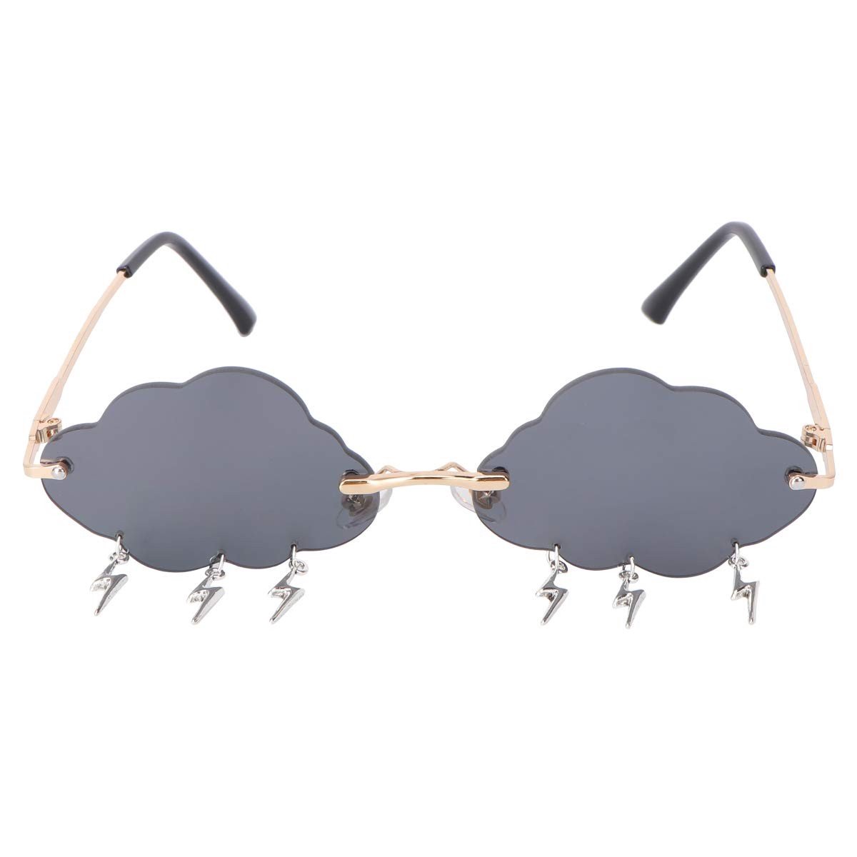 Dailygoods - Randloze zonnebril - UV-bescherming - Ultralicht gewicht - Zonnebril met flits - Voor dames - Perfect voor outdoor en strand