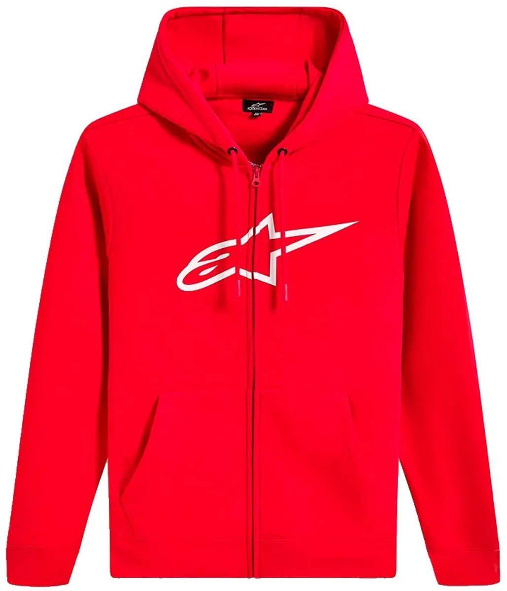 Alpinestars Ageless Sweatshirt Met Rits Rood S Man