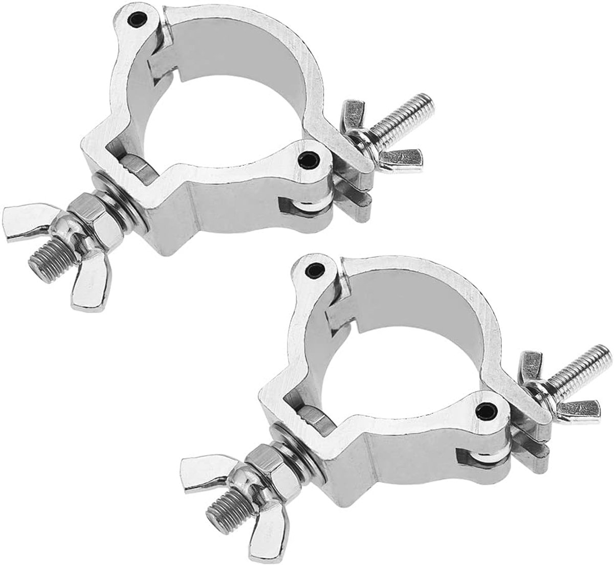 2-delig aluminium veiligheidstouw ophangapparaat halve koppeling belasting 100kg past op buis 48-51mm DJ vleugelconstructie O-klem aluminium vleugelconstructie accessoires voor Moving Head
