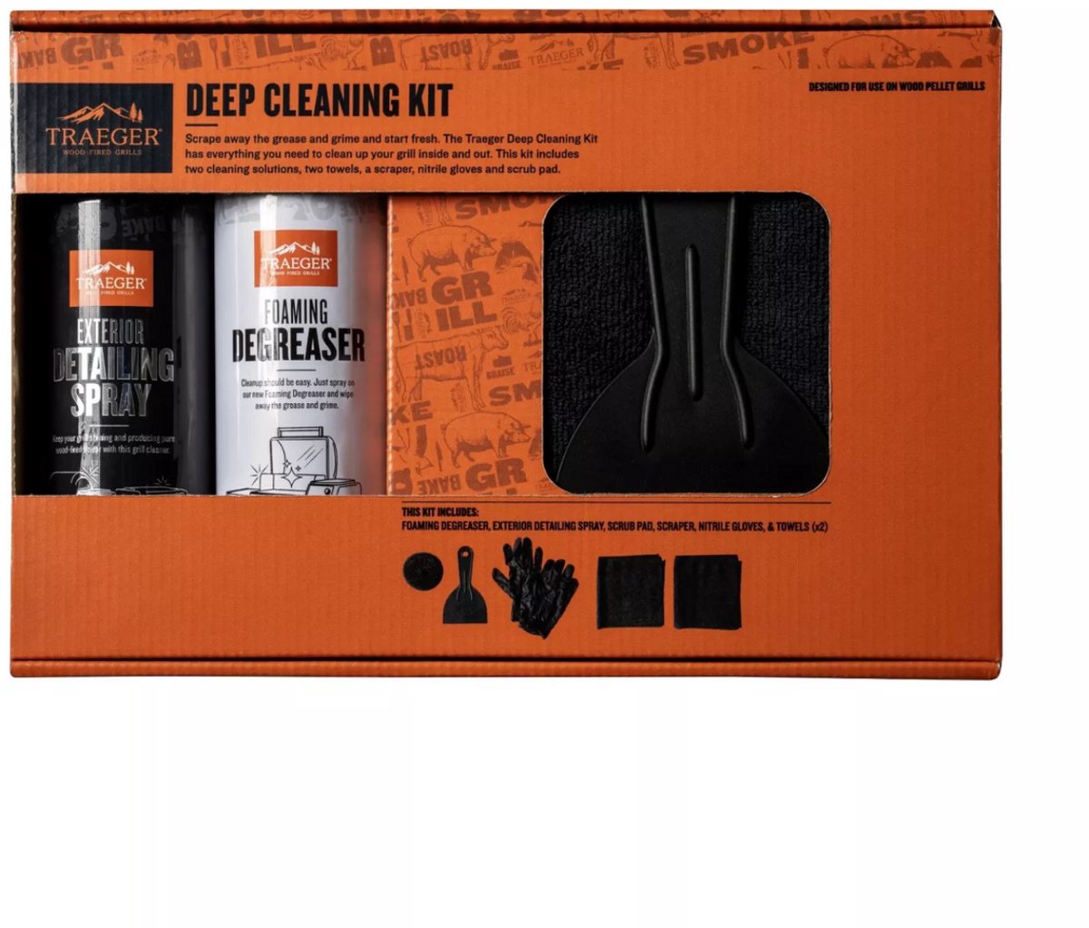 Traeger Kit de nettoyage en profondeur pour grill