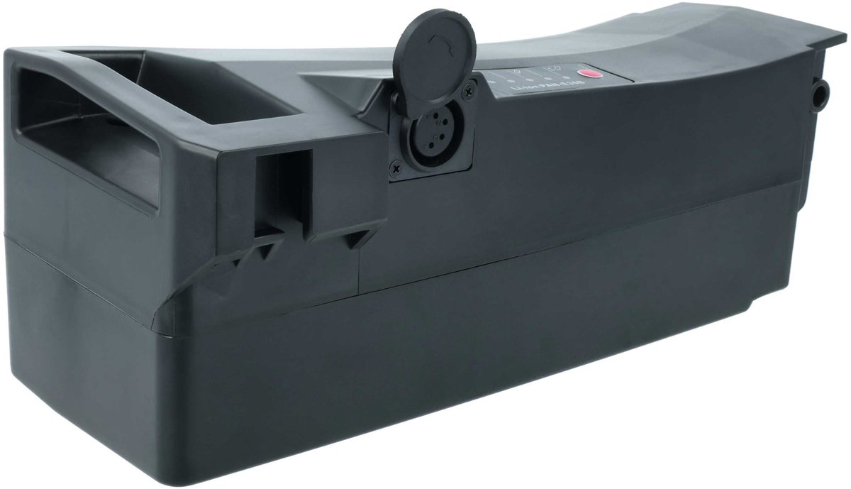 EXTENSILO-accu compatibel met Gazelle Impulse EM C7 (2014-2015), EM Speed (2014-2015), EM C8 (2014-2015) e-bike (14,5 Ah, 36 V, Li-Ion) - Zwart