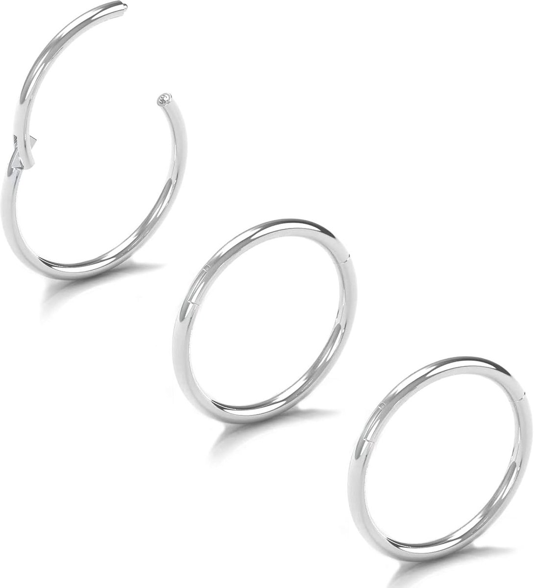 316L chirurgisch staal glitter microdermale piercing ankertopjes