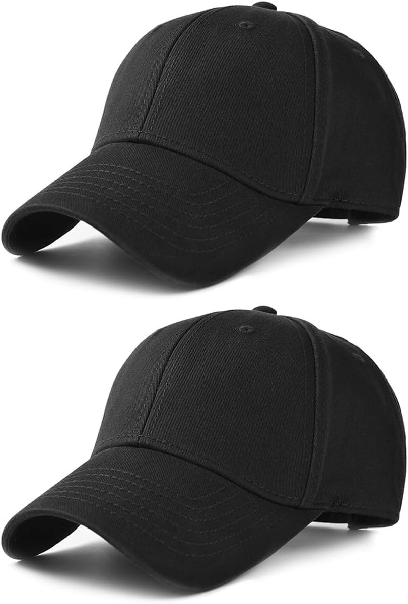 2 stuks honkbalpet voor heren en dames, honkbalpet zonnehoed