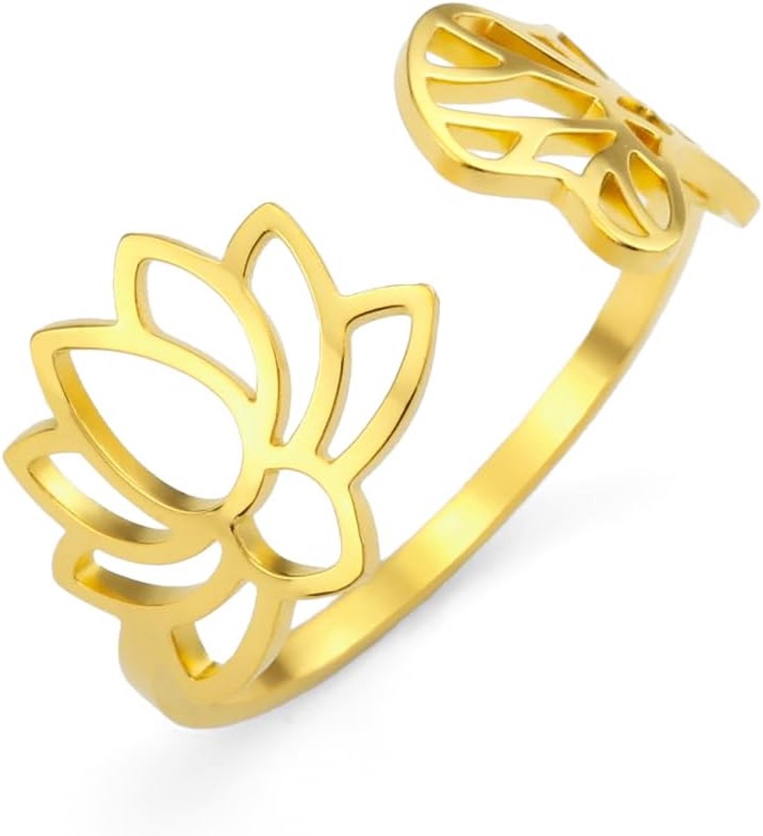 Ringen voor vrouwen, libelle, inspirerende lotus, bloemenringen