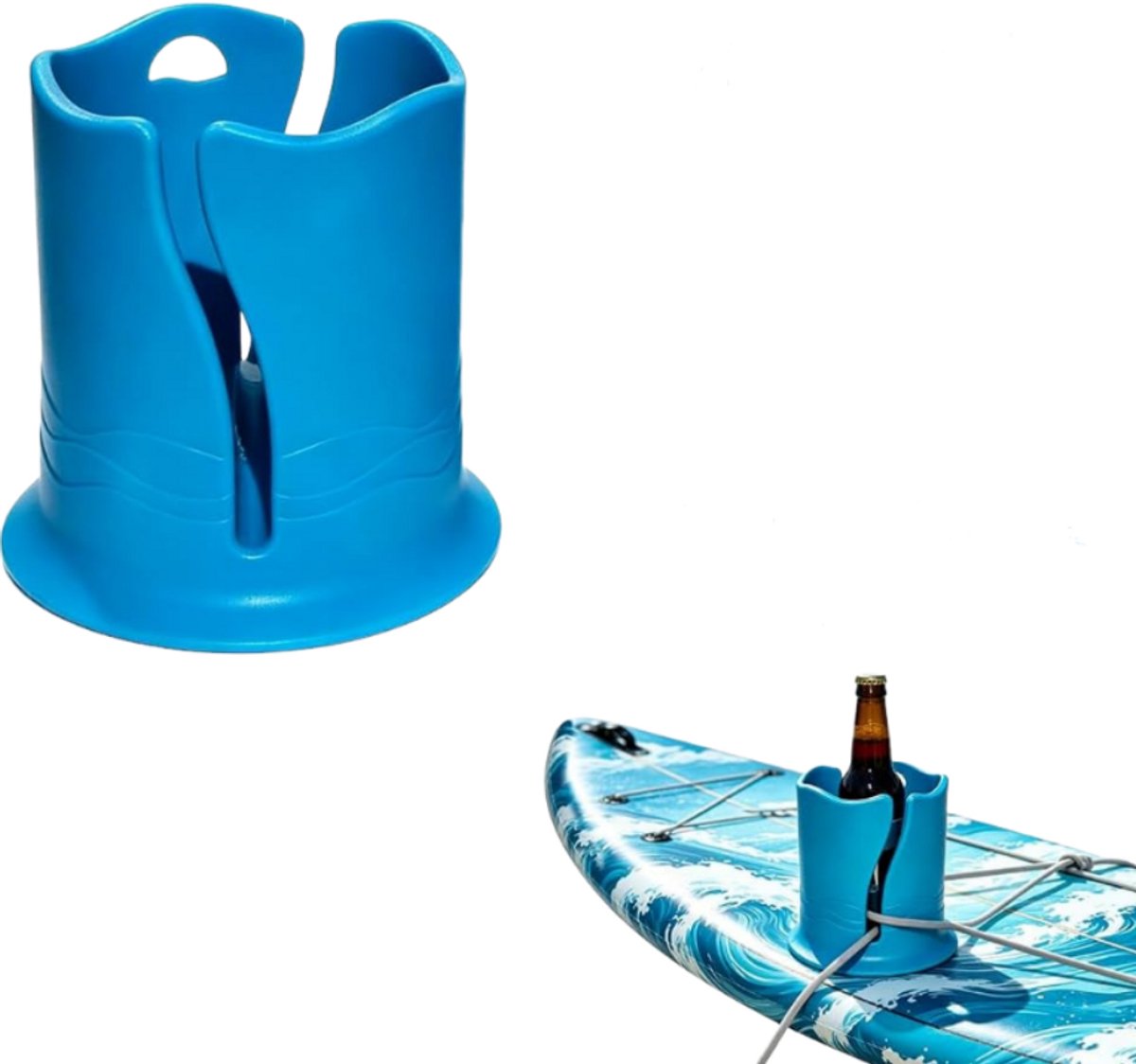 Namajunas - Drankhouder voor paddle board - Anti-kantel beker houder - Universeel type, geschikt voor de meeste kopjes - Stevig en duurzaam - Bewaar uw drinkfles en fles veilig en gemakkelijk - De ideale keuze voor watersport