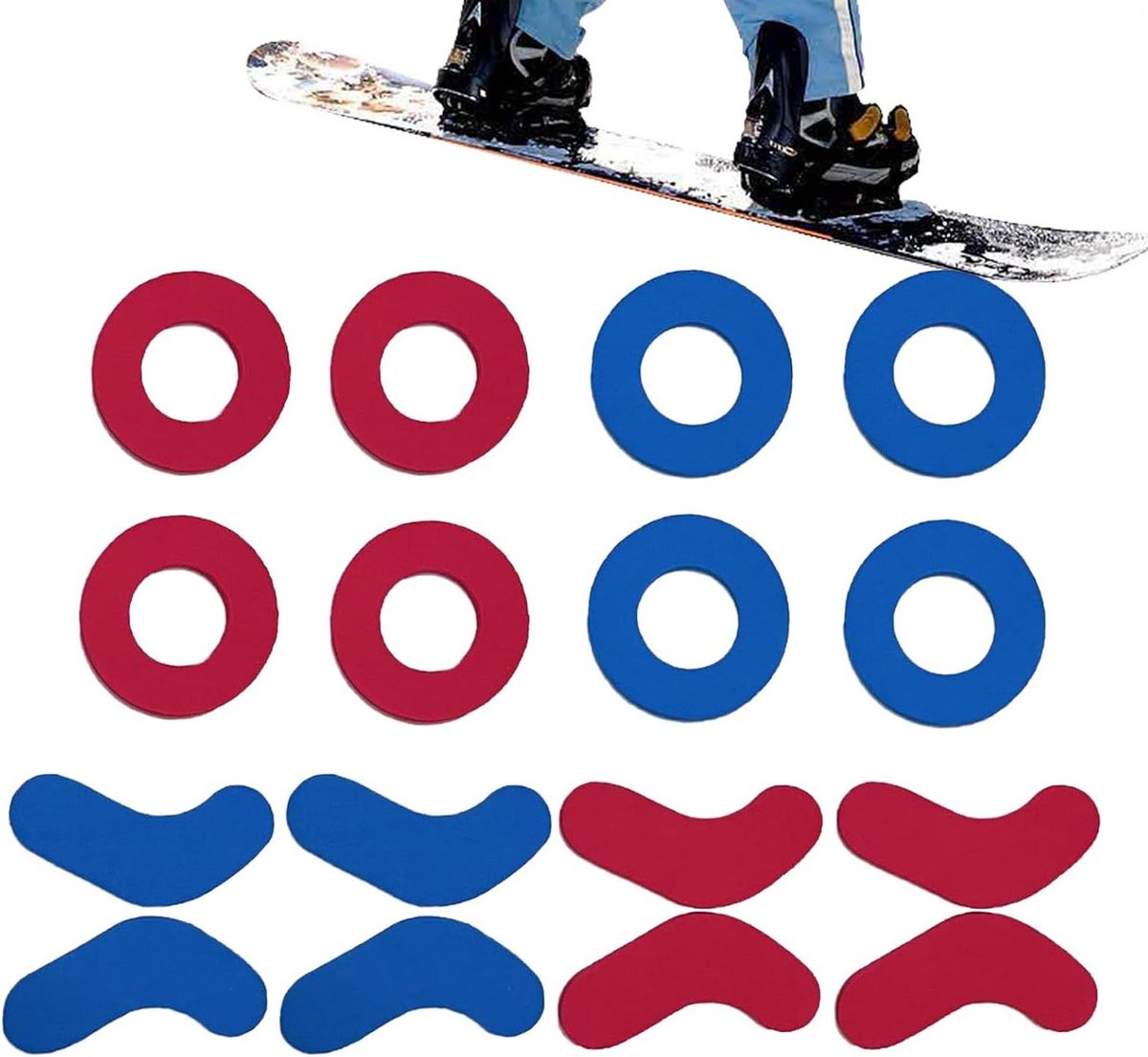 Ski Boot Foam Pads - Skischoen Vulling - Wintersport Comfort - Zelfklevend Schokabsorberend - 16 Stuks - Niet gespecificeerd