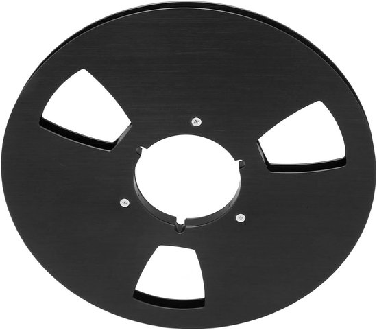 Lege Tape Haspel - Spoel voor Bandrecorder - Geluidsopname Herstellen - Vliegtuig Aluminium - 105 inch - Zwart — afbeelding 5