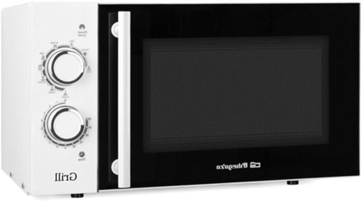 Magnetron met Grill - Oven Combimagnetron - Snel Eten Opwarmen - Vrije Installatie - 23 liter - Wit