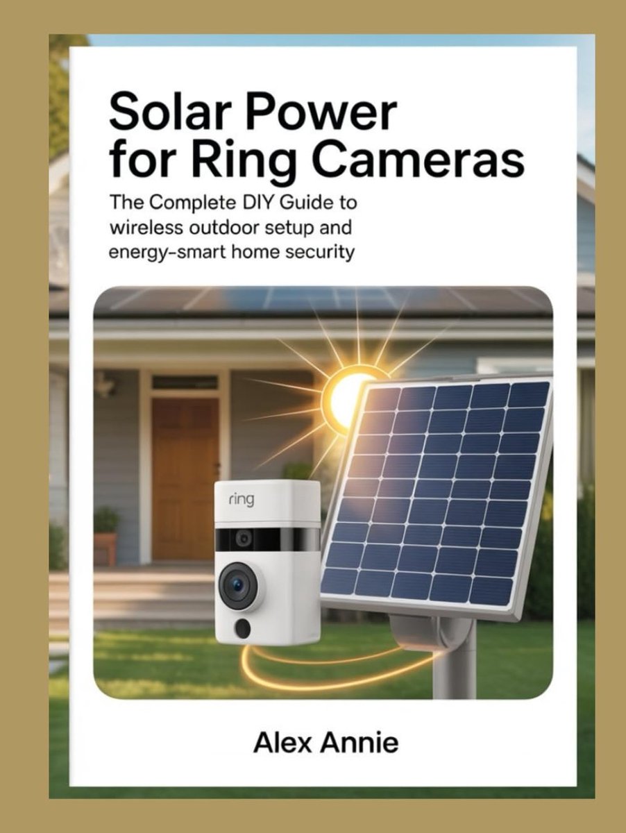 SnelShoppen - Solar Energie voor Ring Camera's - Complete DIY Gids voor Draadloze Buiteninstallatie en Slimme Energiezuinige Beveiliging