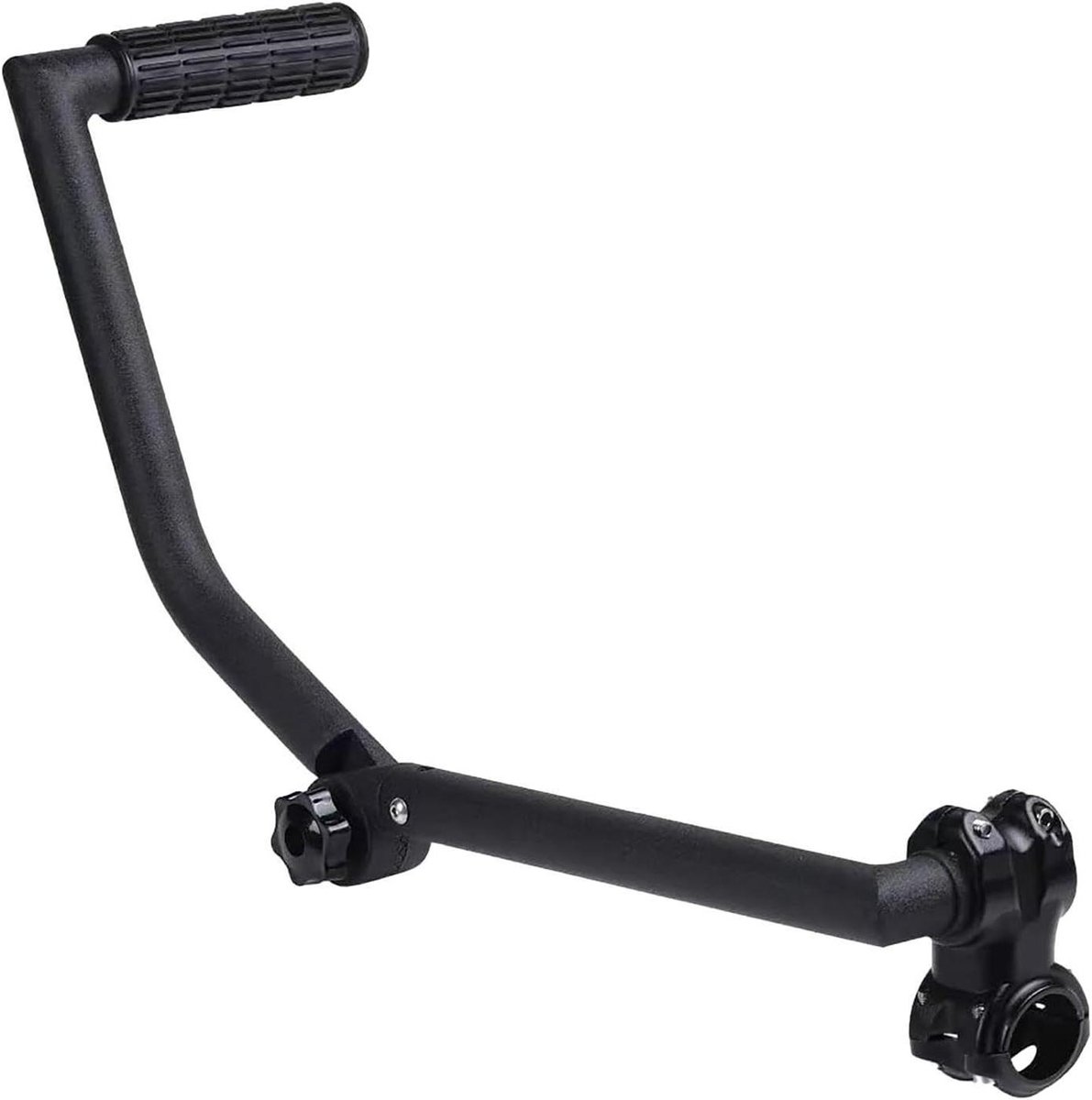 Handvat voor draadtrimmer - Trimmer handgreep - Comfortabel trimmen - Verstelbare hoeken - 26 inch uitgevouwen - Zwart