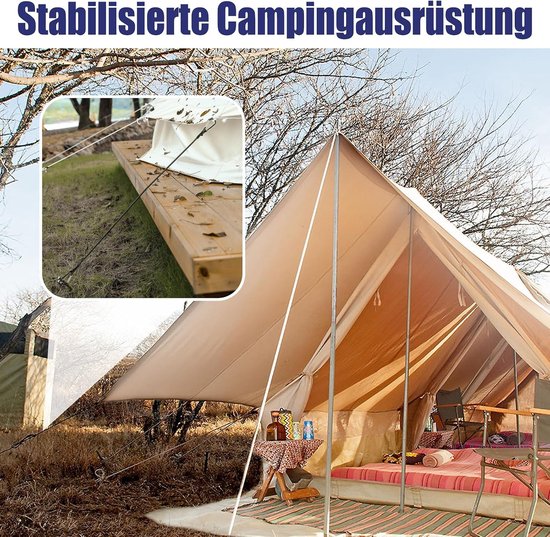 Spanrubber met Karabijnhaak - Zwart - 40 cm, 60 cm, 90 cm, 120 cm - Extra Sterke Rubber Spanners - Voor Bagage en Outdoor Gebruik — afbeelding 3