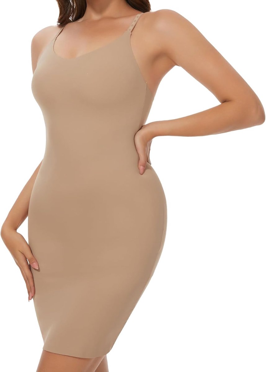Korsetjurk voor dames, naadloze onderrok, shapewear, jurk, sexy