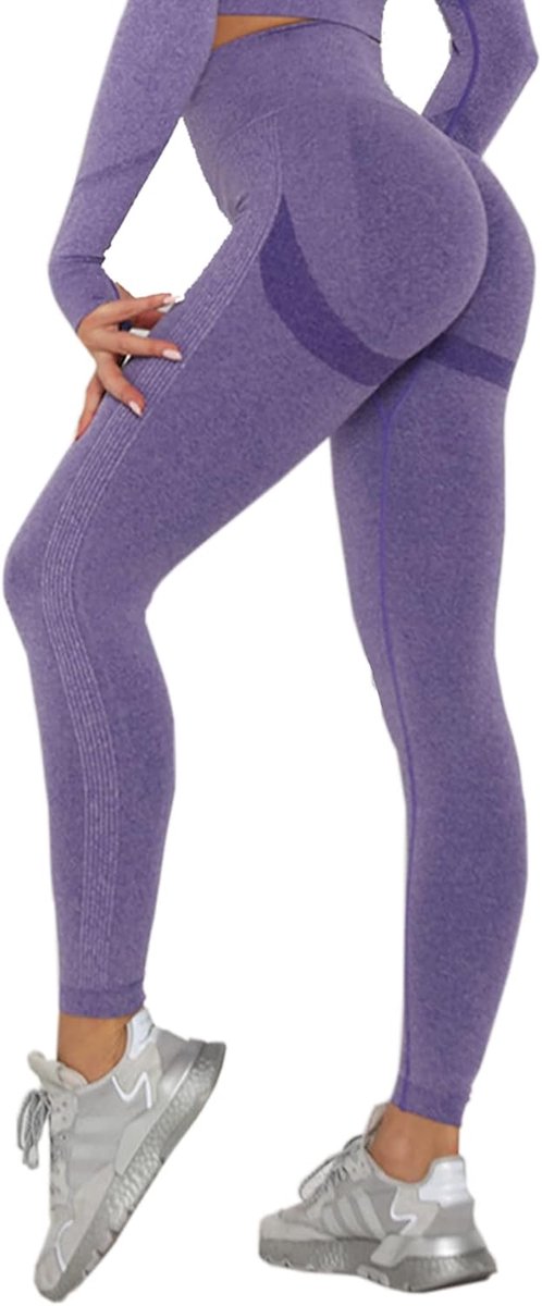 Scrunch Butt sportlegging Hoge taille naadloze push up legging voor