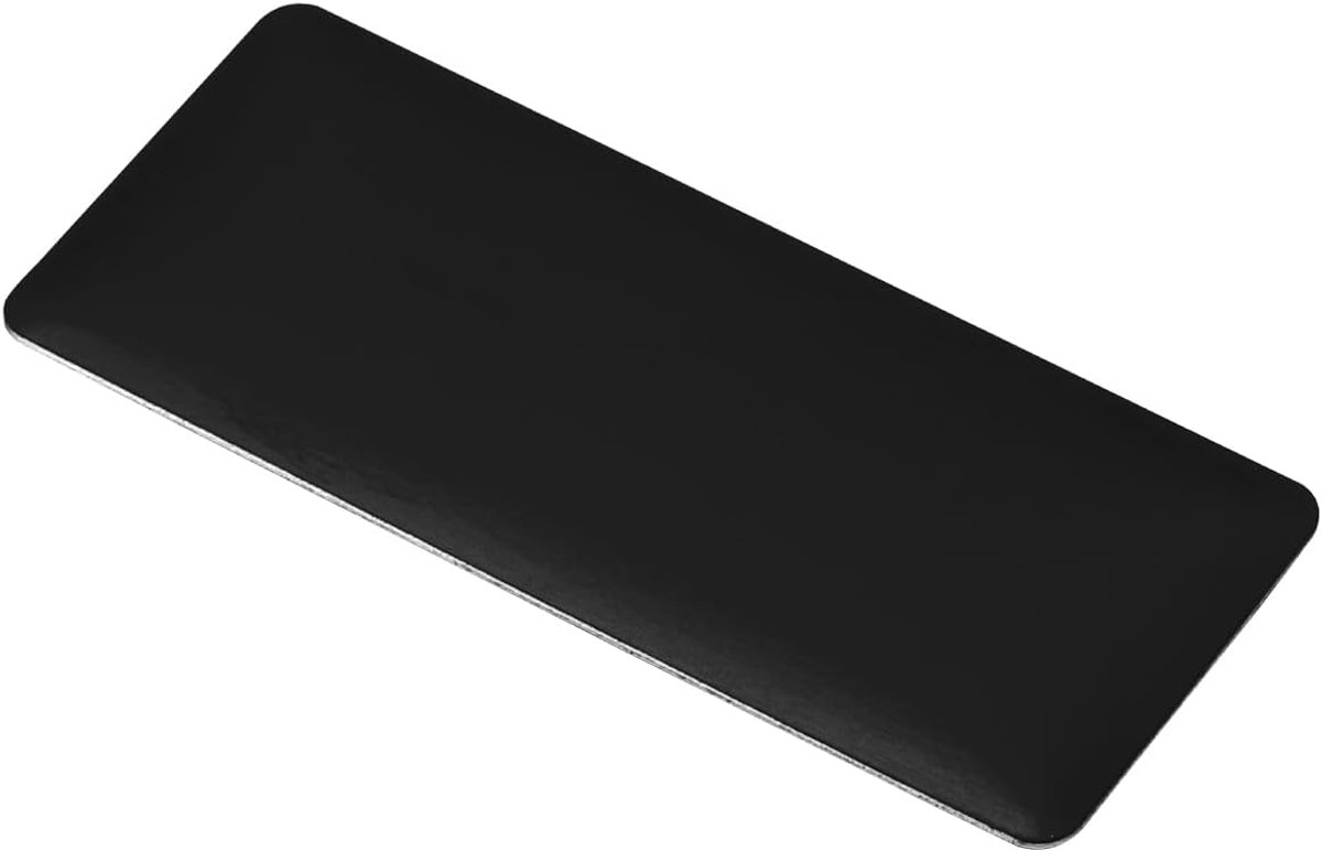 5 cm x 2,5 cm geanodiseerd aluminium lasergegraveerde metalen plaat