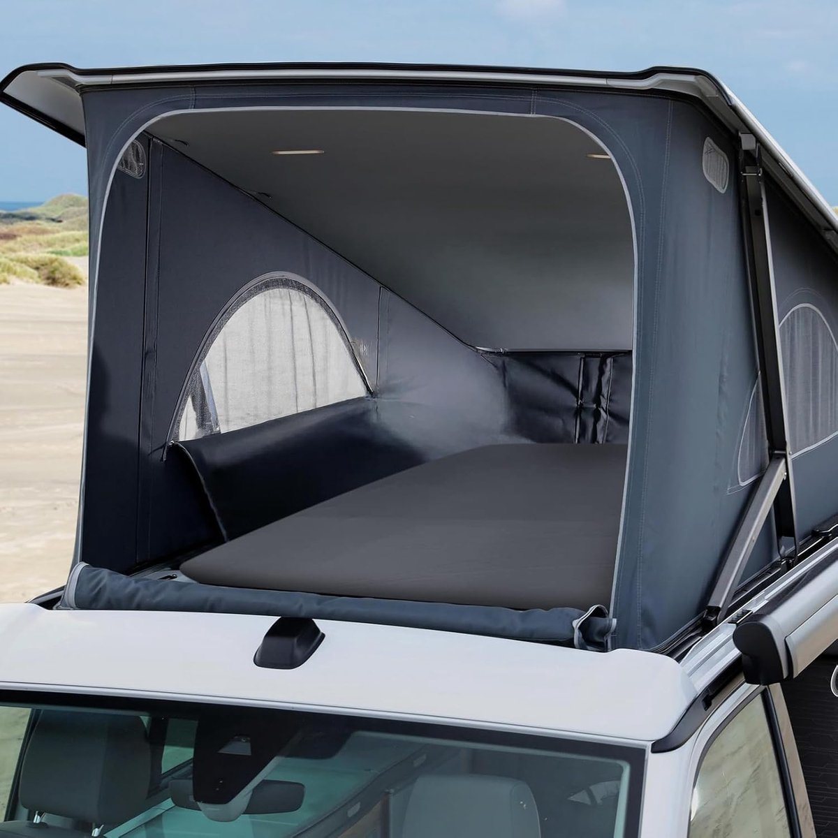 Vervanging voor VW T6.1 California Opklapdak Pop Up Dak, Luxe Camper Spannlaken Achterbed Hoogbed Opklapdak Camper accessoires Camperbed Camping Camper accessoires