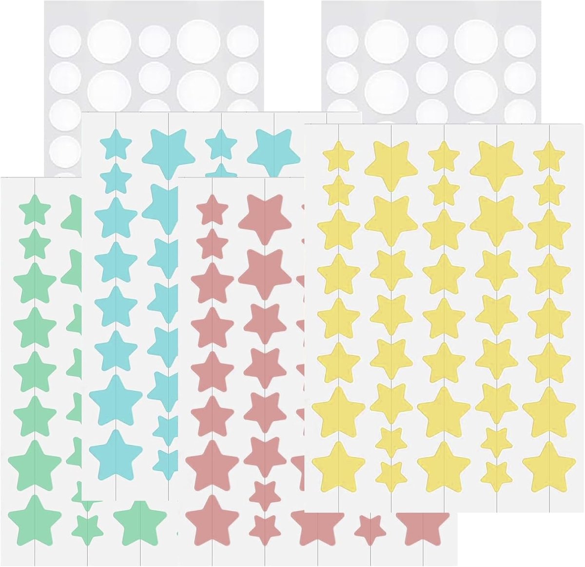 Acne puistjespatches, 232 stuks hydrocolloïde anti-puistjes