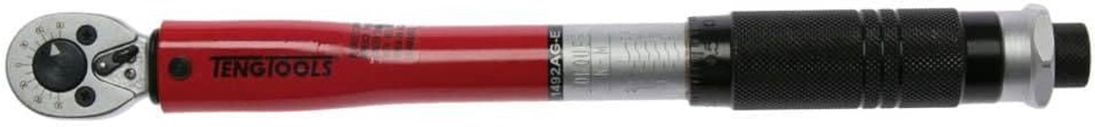 SnelShoppen - Momentsleutel 1/4" Teng 1492AGE 5-25nm Aandrijving Professionele Gereedschap Voor Onderhoud en Reparatie