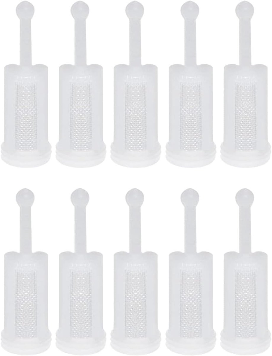 10 stuks kleurfilters zwaartekracht spuitfilter wegwerp zwaartekracht-kleurzeven fijnmazige universele maat voor de meeste zwaartekracht sproeiapparaten