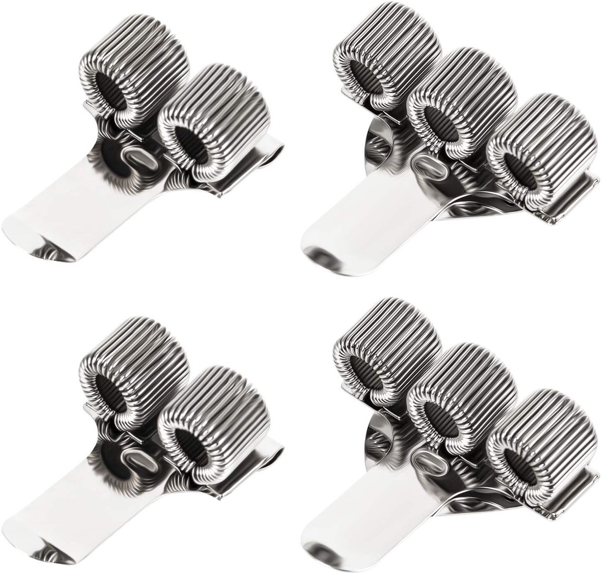 Omgoods - Verstelbare Pennenhouder met 4 Metalen Clips - Ideaal voor Notitieblok en Clipboard