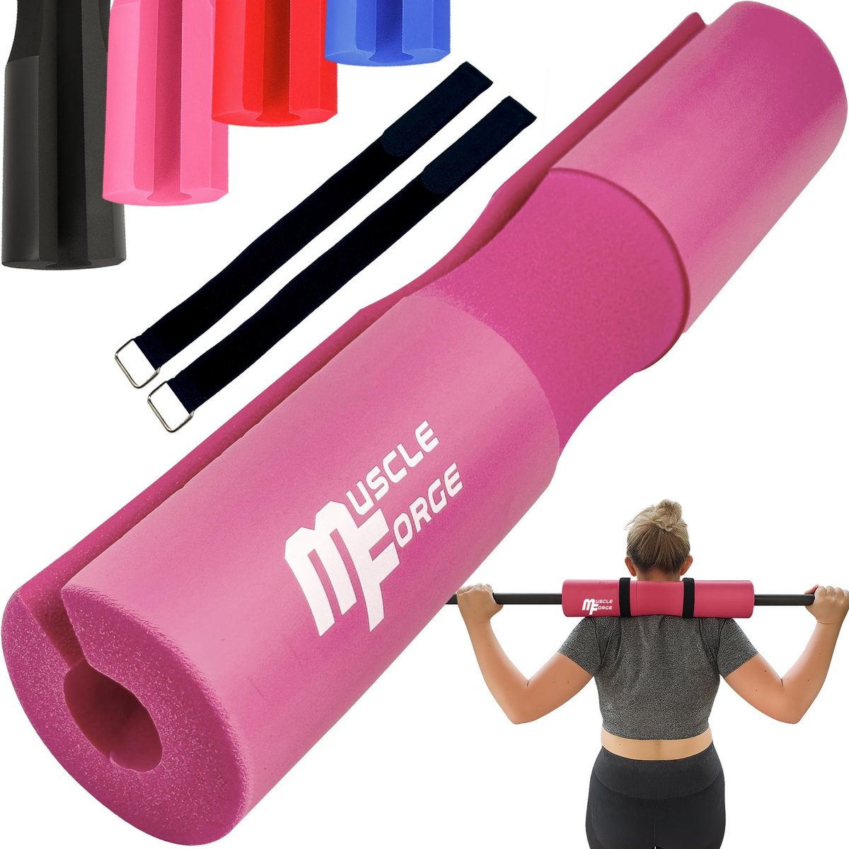 Omgoods - Langhalterkussen met Nekbescherming - Barbell Pad voor Krachttraining