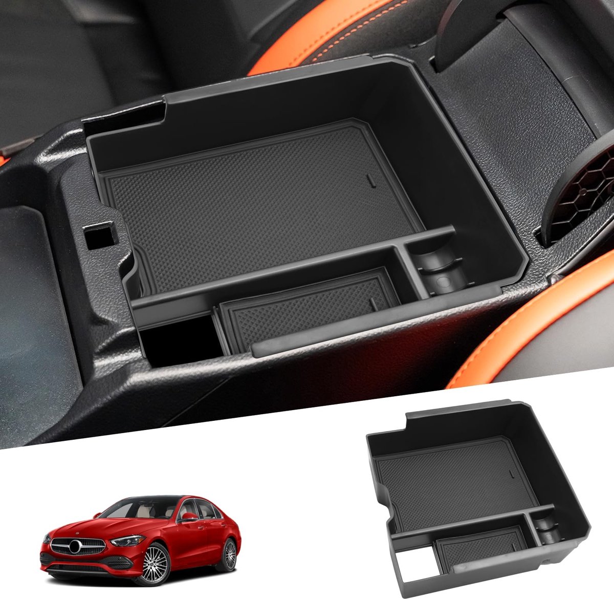 Omgoods - Center Console Opbergbox voor Ford Ranger 2023-2024