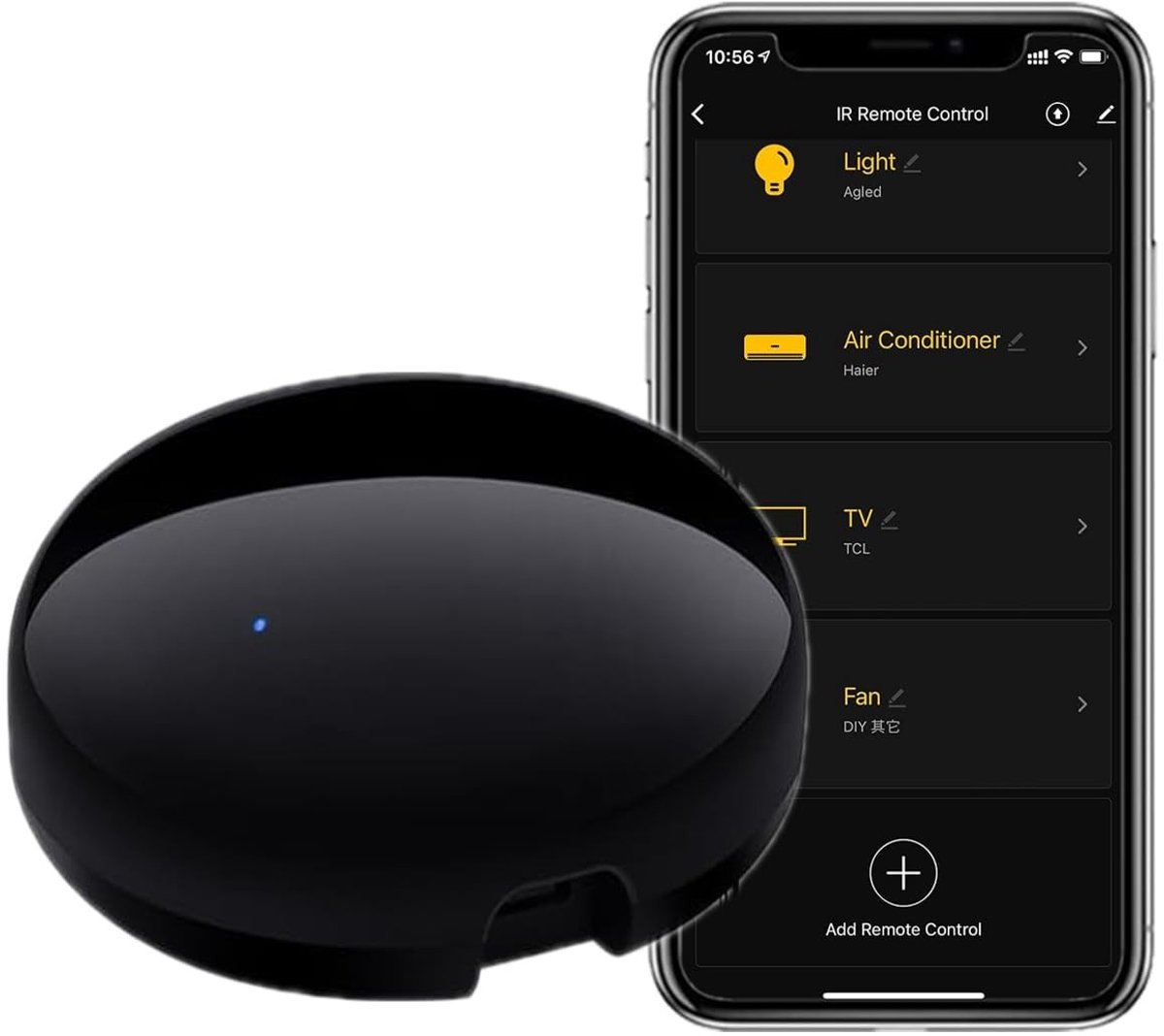 Omgoods - Mini WiFi IR Remote Control voor AC TV DVD - Tuya App & Voice Control