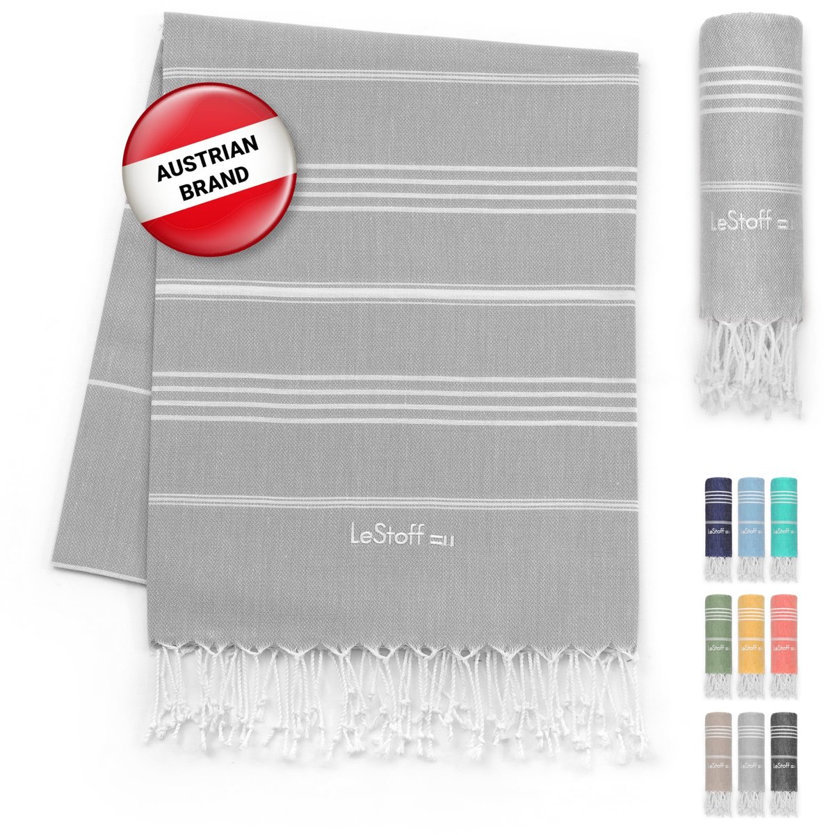 Omgoods - Hammam Handdoek XXL - 100% Organisch Katoen