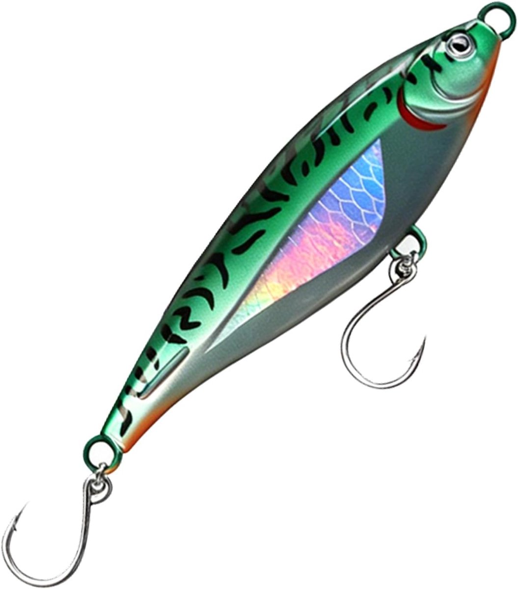 lokaas, 12 cm/50 g lokaas met wijd werp, kunstaas, zinkend zeevissaas.