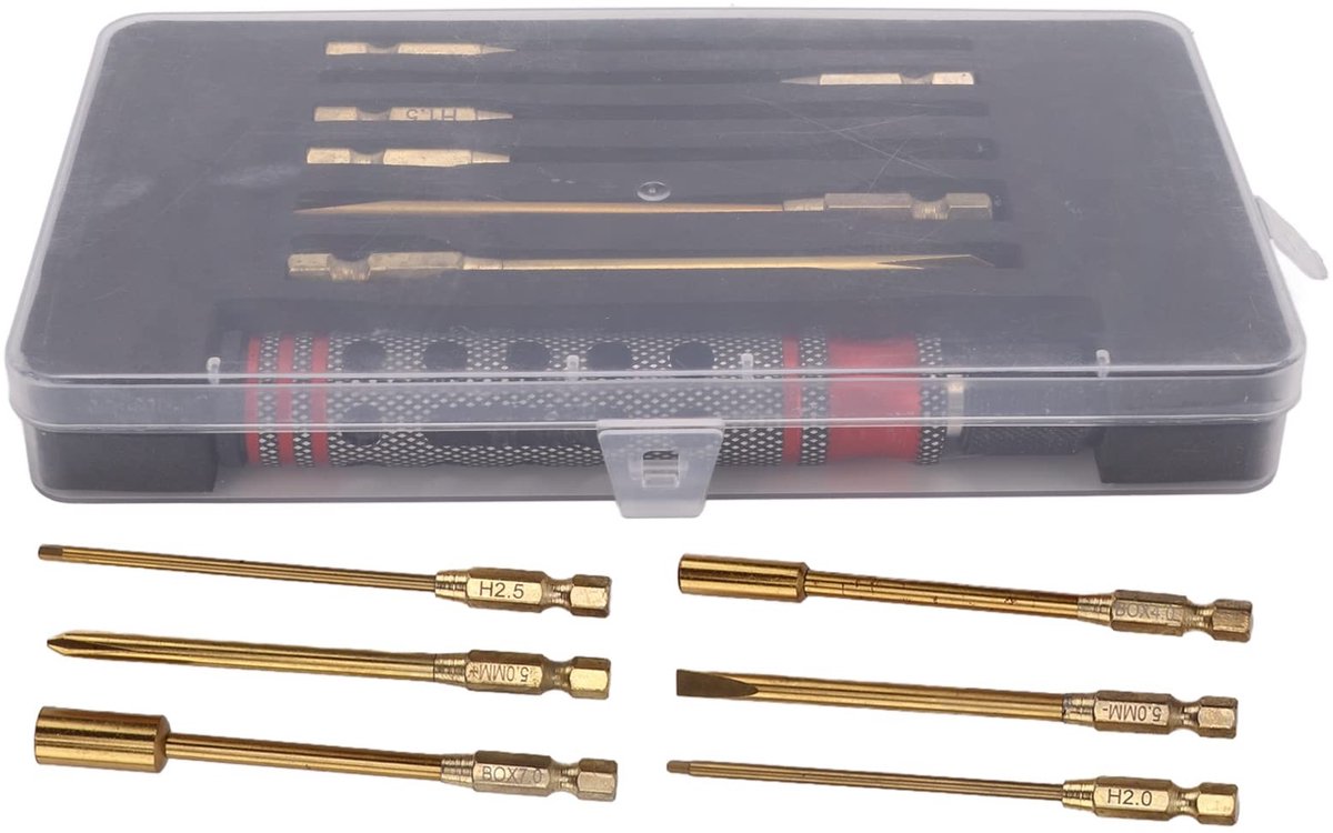 Omgoods - RC Auto Gereedschapset - 12-in-1 Schroevendraaiers met Opbergtas