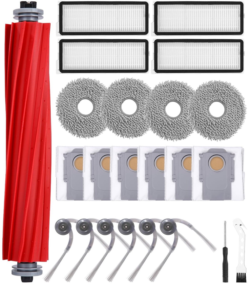 Omgoods - 23-delige Accessoires Set voor Roborock QV 35A/QV 35S/QR 598/QR 798