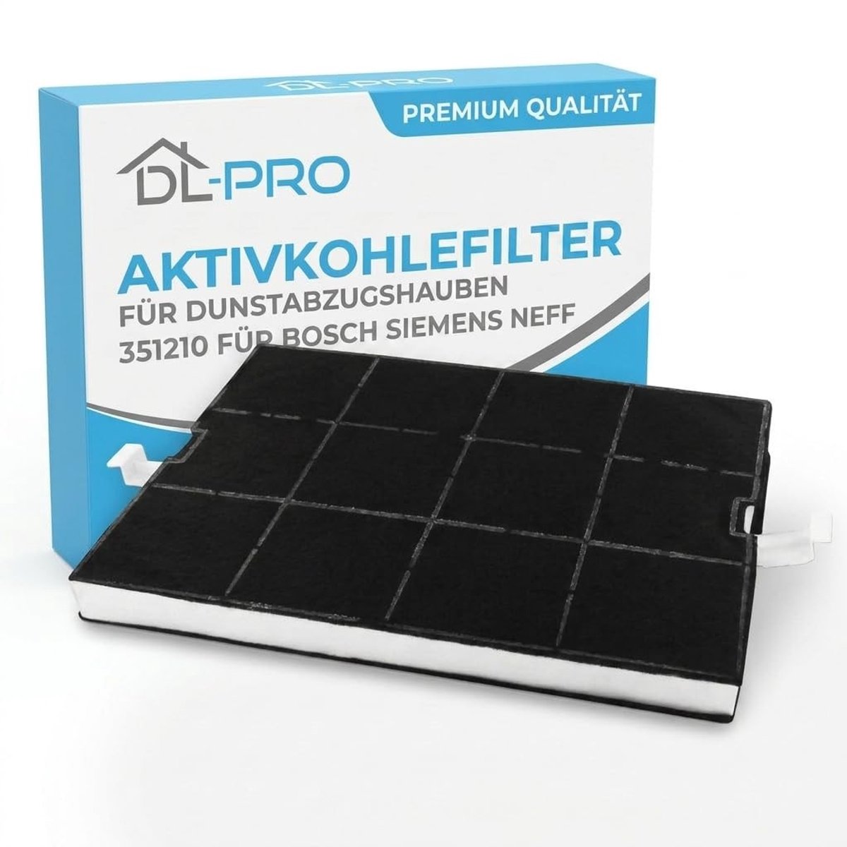 Omgoods - Carbonfilter voor Balay en Bosch Afzuigkappen - Rechthoekig