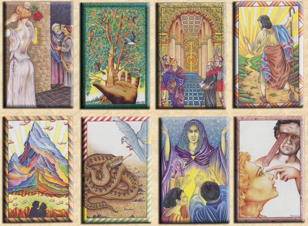 Omgoods - Oracle du Maître Tarot Spel - 78 Kaarten en Uitlegboek
